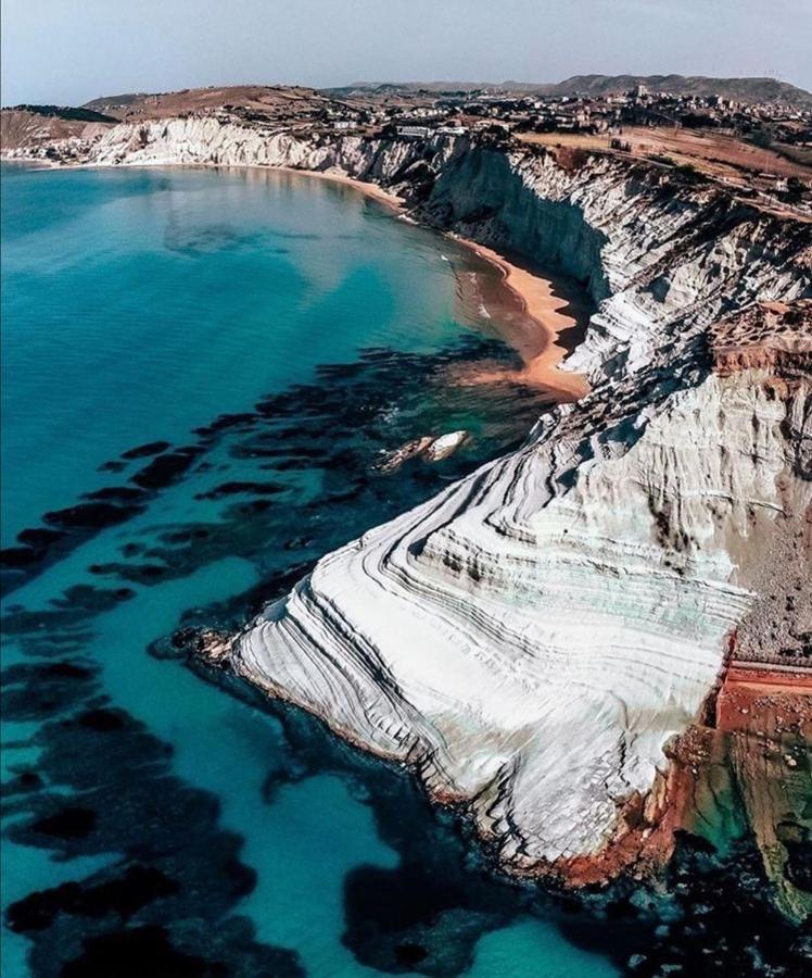 The Garden House Alla Scala Dei Turchi 雷阿尔蒙特 外观 照片
