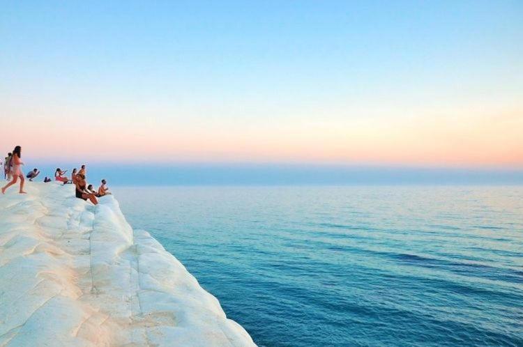 The Garden House Alla Scala Dei Turchi 雷阿尔蒙特 外观 照片